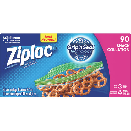 Sacs &agrave; collation Ziploc M & M Nord Ouest Inc