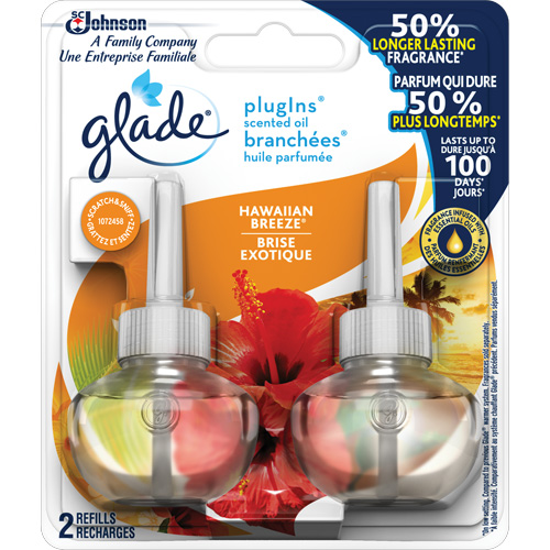 Glade&reg; PlugIns&reg; Scented Oil Refills, Hawaiian Breeze&reg;, Cartridge M & M Nord Ouest Inc