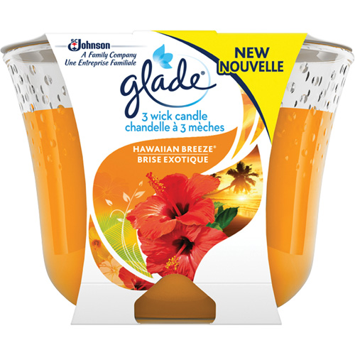 Chandelle &agrave; trois m&egrave;ches Glade, Brise exotique M & M Nord Ouest Inc