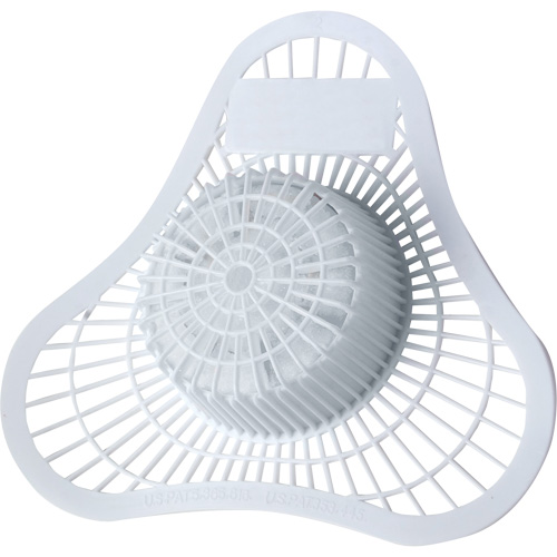 Tamis d'urinoir avec bloc para Health Gards M & M Nord Ouest Inc