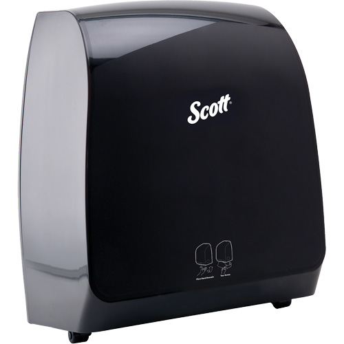 Distributeur de serviettes en rouleaux durs Scott Pro, &eacute;lectronique/Sans contact, 12,66" la x 9,18" p x 16,44" h M & M Nord Ouest Inc