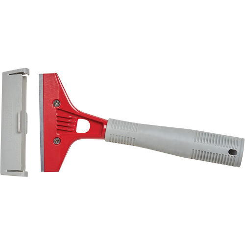 Petit grattoir, Lame Acier, Largeur 4", Manche Plastique M & M Nord Ouest Inc