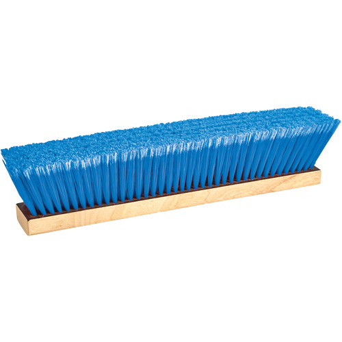 Ryno Push Broom Head, 36", Fine, PVC Bristles M & M Nord Ouest Inc