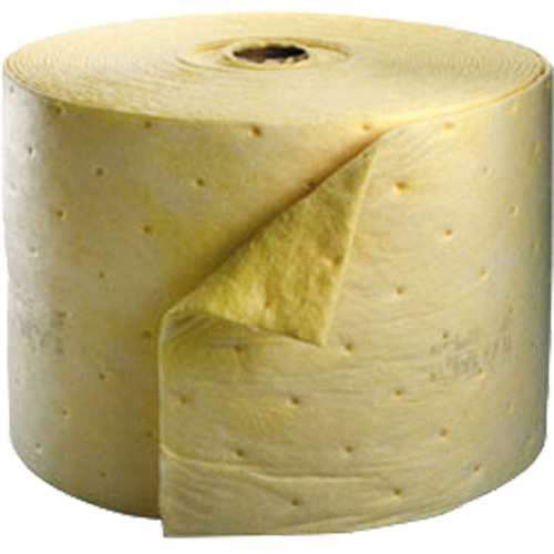 Chemical Sorbent Roll, Heavyweight, 150' L x 15.25" W, 35.9 gal Absorbancy M & M Nord Ouest Inc
