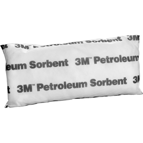 Petit tampon absorbant pour produits p&eacute;troliers, Huile seulement, 15" lo x 7" la, 12,7 gal absorption/pqt M & M Nord Ouest Inc