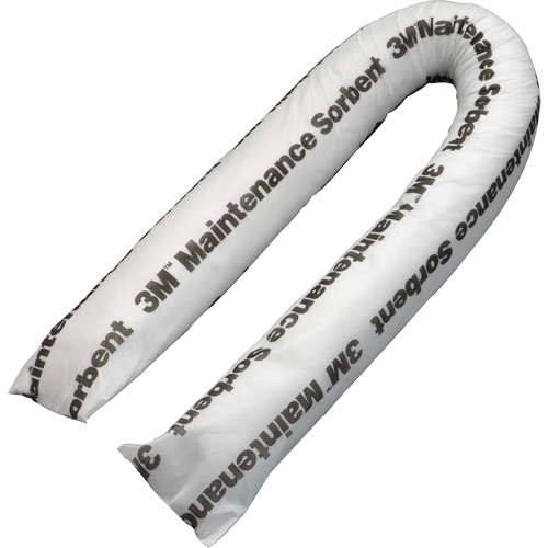 Mini-barri&egrave;re de pollution absorbante pour maintenance, Universel, 4' lo x 3" la, Absorption 15,6 gal M & M Nord Ouest Inc