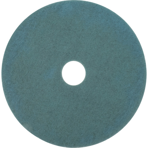 Floor Pad, 17", Burnishing, Aqua M & M Nord Ouest Inc