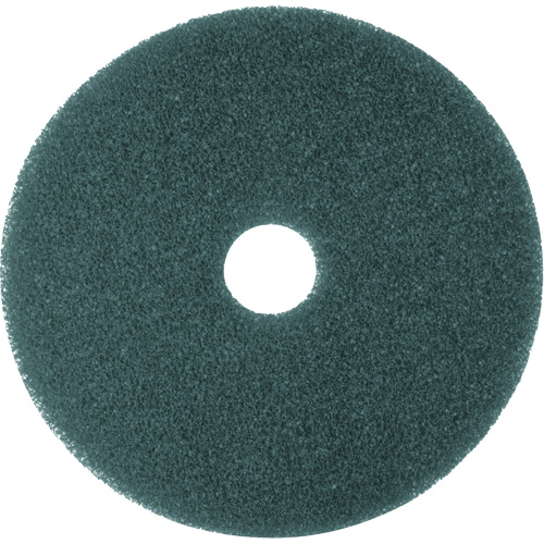 Hi-Performance Pad, 11", Cleaning/Scrubbing, Blue M & M Nord Ouest Inc