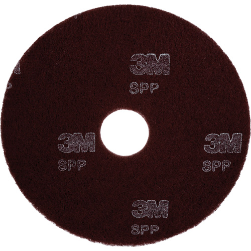 Tampon haute performance, 17", D&eacute;capant, Marron M & M Nord Ouest Inc