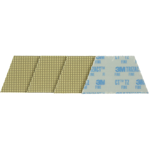 Trizact Diamond TZ Abrasive Pad, Grinding/Polish, Blue M & M Nord Ouest Inc