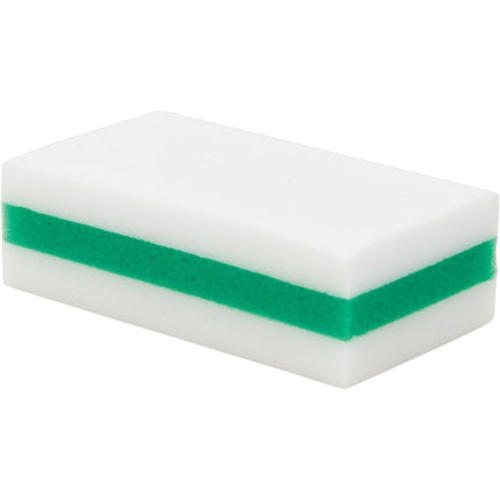 eXpunge&reg; Sponge Plus, Scrubbing, 3-3/8" W x 6-1/4" L M & M Nord Ouest Inc