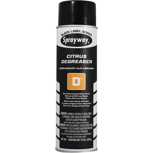 D3 Citrus Degreaser, 15 fl. oz. M & M Nord Ouest Inc