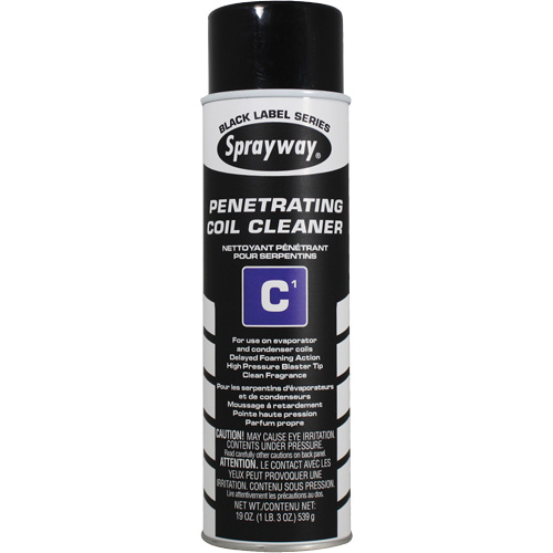 C1 Penetrating Coil Cleaner, 19 fl. oz., Aerosol Can M & M Nord Ouest Inc