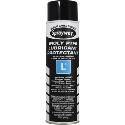 L3 Moly PTFE Lubricant Protectant, Aerosol Can M & M Nord Ouest Inc