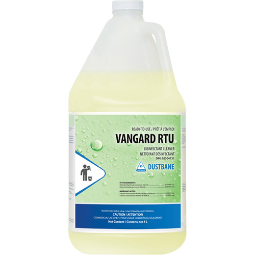 Vangard Ready-to-Use Disinfectant, 4 L, Jug M & M Nord Ouest Inc