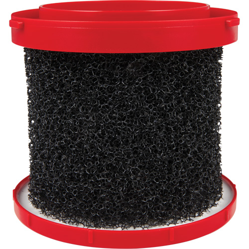 Wet Vacuum Filter, Foam, Fits 1.6 - 2.5 US gal. M & M Nord Ouest Inc