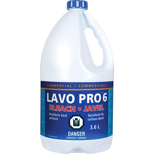 Liquid Bleach, 3.6 L, Jug M & M Nord Ouest Inc
