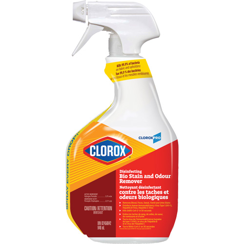 Disinfecting Bio Stain & Odour Remover, 946 ml, Trigger Bottle M & M Nord Ouest Inc