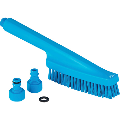 Waterfed Hand Brush, Stiff Bristles, 13" Long, Blue M & M Nord Ouest Inc