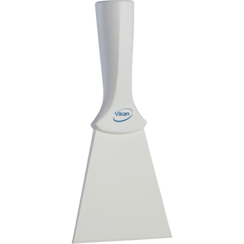 Nylon Scraper with Threaded Handle, White, 4" W x 8" L M & M Nord Ouest Inc