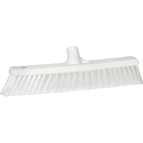 Balai-brosse pour particules fines, Crins Fin/&agrave; bout ouvrant, 16-1/4", Polypropyl&egrave;ne, Blanc M & M Nord Ouest Inc