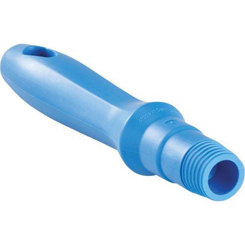 Mini manche, Brosse/Support &agrave; tampon/Grattoir/Raclette, Bleu, Standard, 6-1/4" lo M & M Nord Ouest Inc