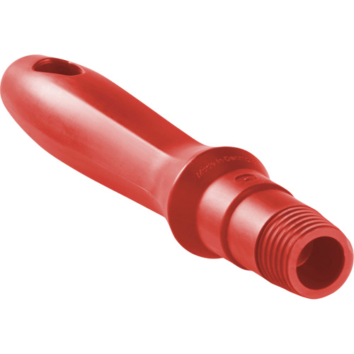 Mini manche, Brosse/Support &agrave; tampon/Grattoir/Raclette, Rouge, Standard, 6-1/4" lo M & M Nord Ouest Inc