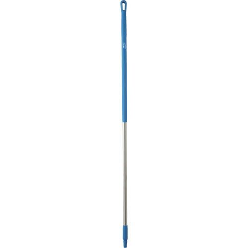 Manche, Balai/Brosse/Support &agrave; tampon/Grattoir/Raclette, Bleu, Ergonomique, 59" lo M & M Nord Ouest Inc