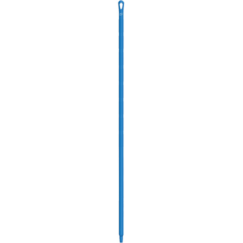 Ultra Hygiene Handle, Broom/Brush/Pad Holder/Scraper/Squeegee, Blue, Ergonomic, 67" L M & M Nord Ouest Inc