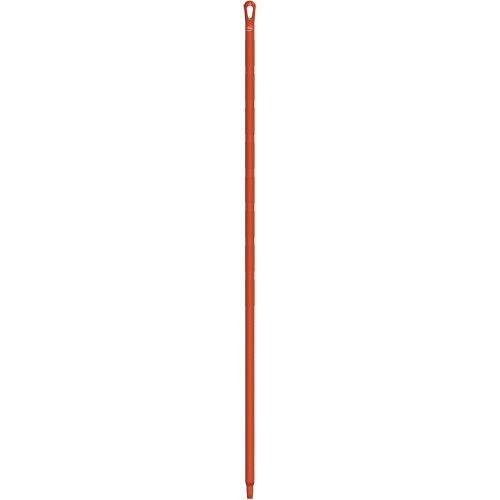 Manche ultra hygi&eacute;nique, Balai/Brosse/Support &agrave; tampon/Grattoir/Raclette, Rouge, Ergonomique, 67" lo M & M Nord Ouest Inc