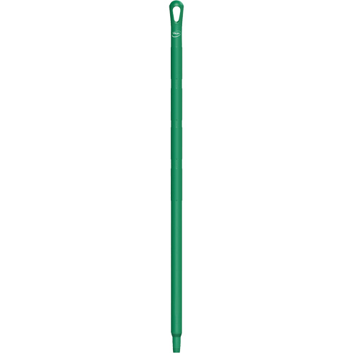 Ultra Hygiene Handle, Broom/Brush/Pad Holder/Scraper/Squeegee, Green, Standard, 40" L M & M Nord Ouest Inc