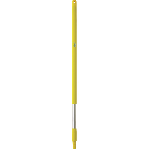 Handle, Broom/Brush/Pad Holder/Scraper/Squeegee, Yellow, Standard, 40" L M & M Nord Ouest Inc