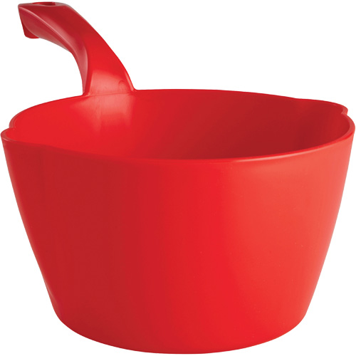 Pelle &agrave; main ronde, Plastique, Rouge, 64 oz M & M Nord Ouest Inc