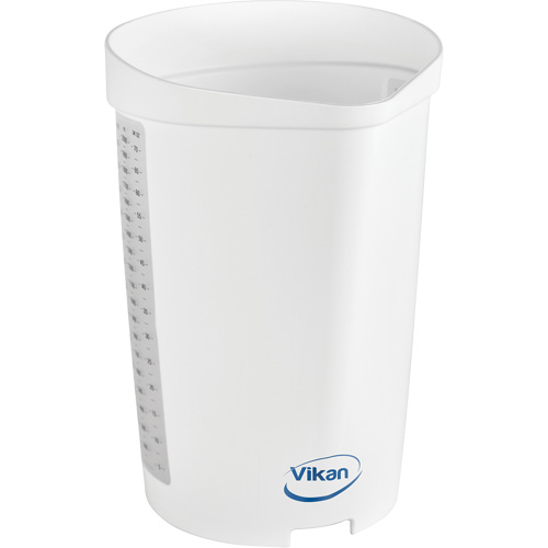 Cruche gradu&eacute;e, Plastique, Blanc, 65 oz M & M Nord Ouest Inc