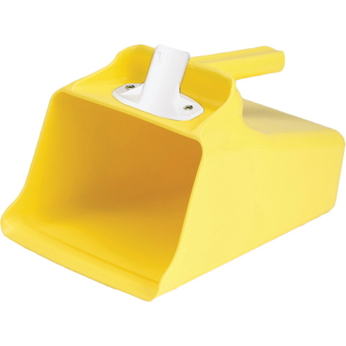 Mega Dipper Scoop, Plastic, Yellow, 128 oz. M & M Nord Ouest Inc