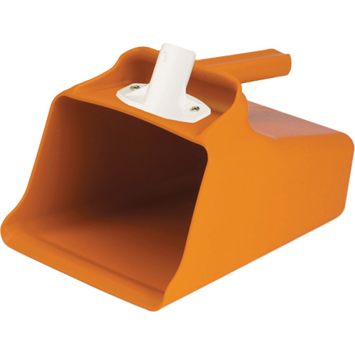 Grande pelle &agrave; main &agrave; puiser, Plastique, Orange, 128 oz. M & M Nord Ouest Inc