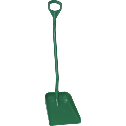 Pelle ergonomique &agrave; grande lame, Longueur de 51", Plastique, Vert M & M Nord Ouest Inc