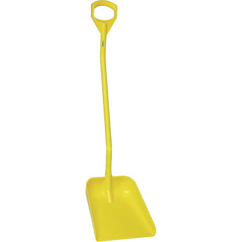 Pelle ergonomique &agrave; grande lame, Longueur de 51", Plastique, Jaune M & M Nord Ouest Inc