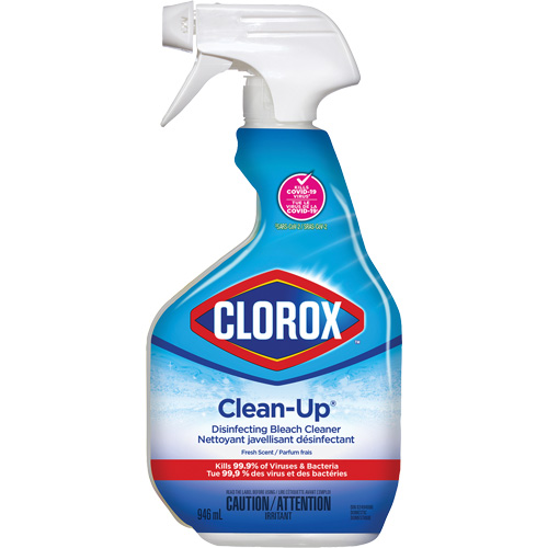 Nettoyant javellisant d&eacute;sinfectant Clean-Up en vaporisateur, 946 ml, Bouteille &agrave; g&acirc;chette M & M Nord Ouest Inc