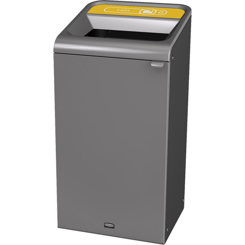 Conteneur pour d&eacute;chets de bidon Configure, Vrac/Bord de rue/De bureau, Acier, 23 gal. US M & M Nord Ouest Inc