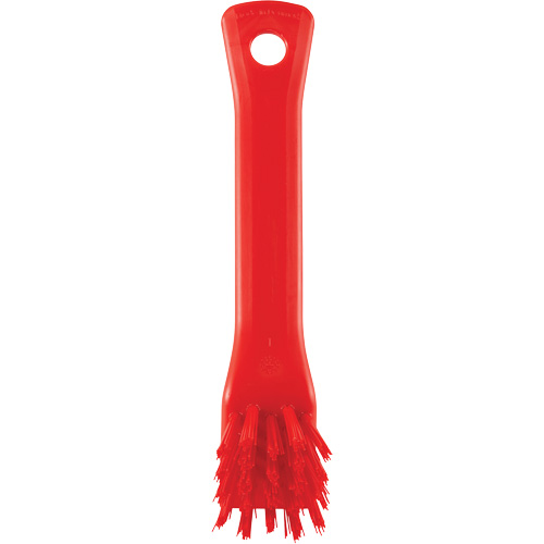 Brosse avec rebord grattoir, Soies Ferme, Longueur de 6", Rouge M & M Nord Ouest Inc