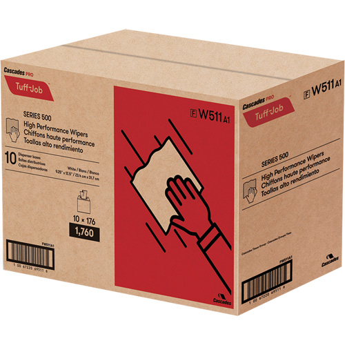 Essuie-tout Spunlace haute performance Pro Tuff-Job, Tout usage, 12-1/2" lo x 9-1/4" la M & M Nord Ouest Inc