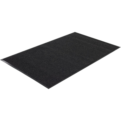 Tapis &agrave; nervures doubles, Essuie-pieds/grattoir, 3' x 5' x 1/4", Charbon M & M Nord Ouest Inc