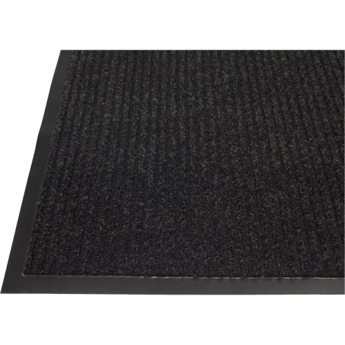 Tapis &agrave; nervures doubles, Essuie-pieds/grattoir, 3' x 5' x 1/4", Charbon M & M Nord Ouest Inc