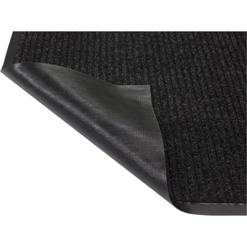 Tapis &agrave; nervures doubles, Essuie-pieds/grattoir, 3' x 5' x 1/4", Charbon M & M Nord Ouest Inc
