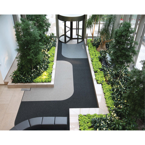 Tapis dentr&eacute;e Supreme Knob, Essuie-pieds/grattoir, 6-1/2' x 75-1/2' x 7/16", Charbon M & M Nord Ouest Inc
