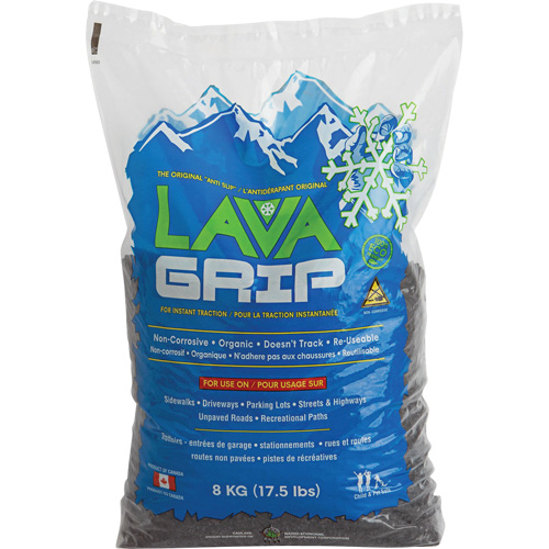 Aide &agrave; la traction LavaGrip, Taille du conteneur 17,6 lb (8 kg), Sac M & M Nord Ouest Inc