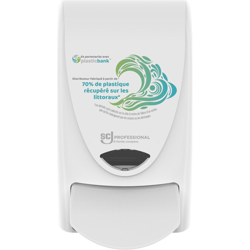 Proline Wave Manual Soap Dispenser, Pump, 1000 ml Capacity, Cartridge Refill Format M & M Nord Ouest Inc