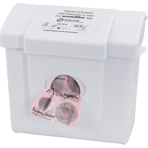 Scensibles&reg; Combination Waste Receptacle & Dispensers M & M Nord Ouest Inc