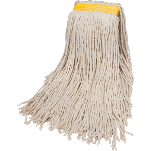 Wet Floor Mop, Cotton, 24 oz., Cut Style M & M Nord Ouest Inc